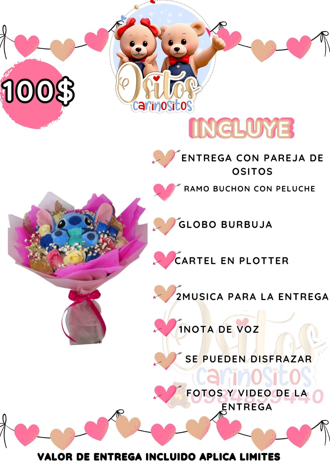 Ramo Buchon con Peluche